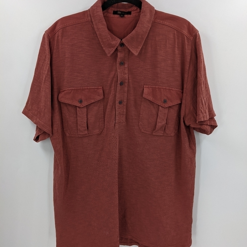 Men's FRYE Short Sleeve Polo Shirt